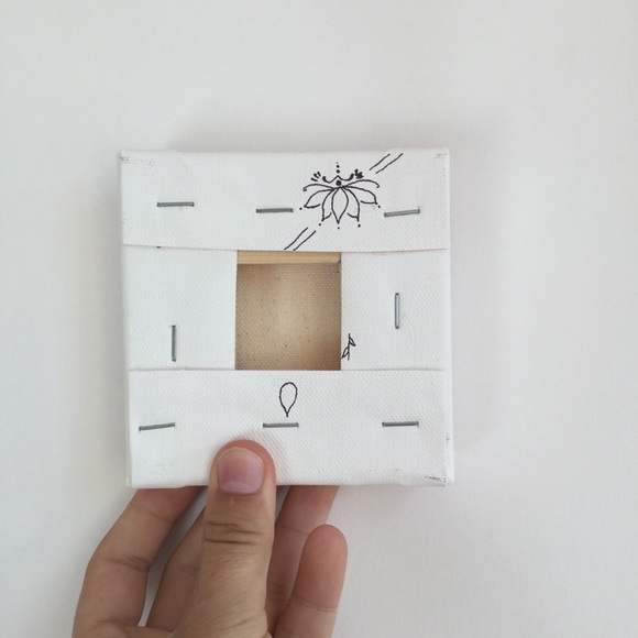 Handmade Mixed Media Canvas Art - Picture 5 of 5